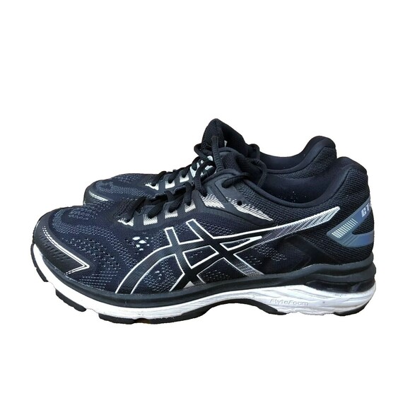 ASICS GT 2000 7 1011A158 Mens US 9.5 Black White Training Running Shoes CY - Picture 1 of 8